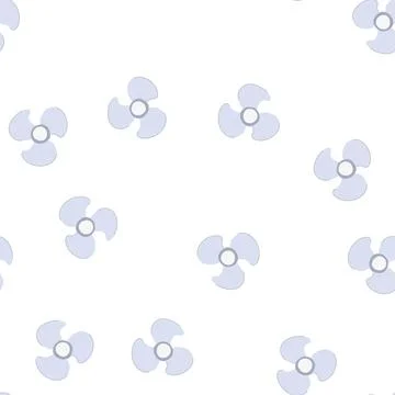 Pattern voltage cooling fan cartoon vector Stock Illustration