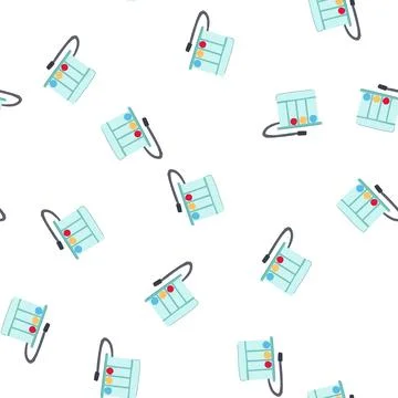 Pattern volume spirometer cartoon vector Stock Illustration