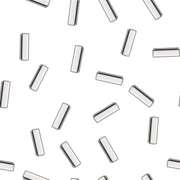 Pattern wall air conditioner cartoon vector Illustrazione stock
