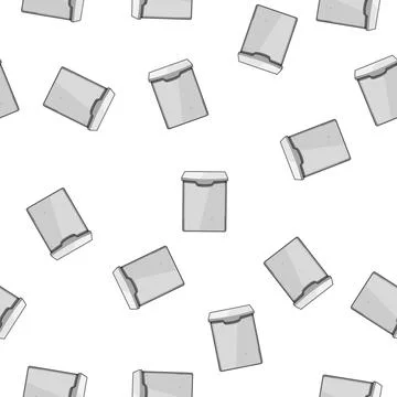 Pattern Wall mounted mailbox receiving letters communication delivery Stock Illustration