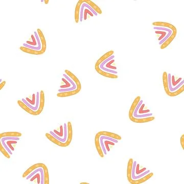 Pattern wallart baby boho rainbow cartoon vector 库存插图