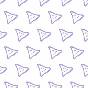 Pattern, wallpaper, background in the style of geometric shapes, triangle Stock Illustration