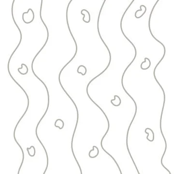 Pattern, wallpaper, background in the style of Scandinavian patterns. Stock Illustration