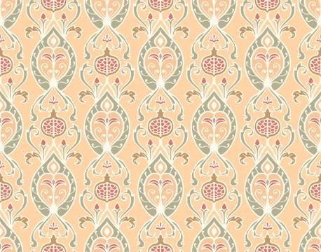 Pattern for wallpaper. Stock Illustration