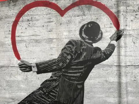 The pattern on the Wallpaper Foto stock