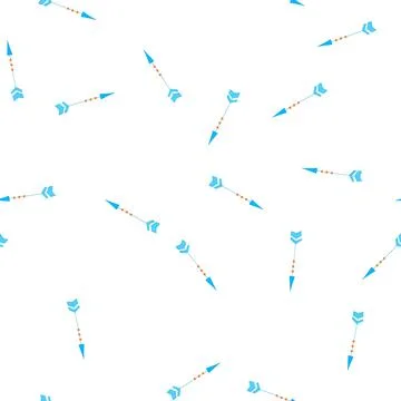 Pattern wanderlust boho arrow cartoon vector イラスト素材