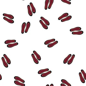 Pattern warmth electric heated insoles cartoon vector 库存插图