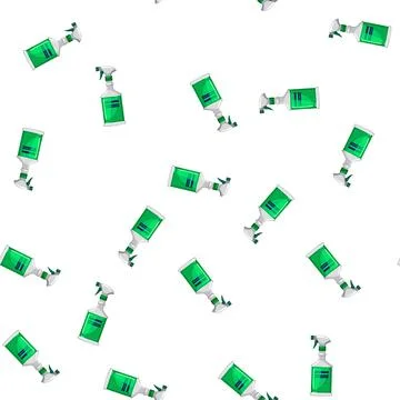 Pattern wash bathroom cleaner cartoon vector Stock Illustration