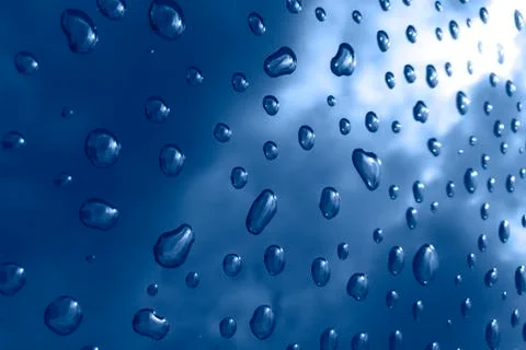 Pattern of water drops Stock Photos