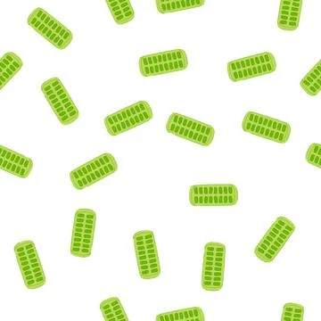 Pattern water ice cube tray cartoon vector 库存插图