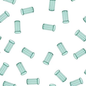 Pattern water inflatable mattress pool cartoon vector Stock Illustration