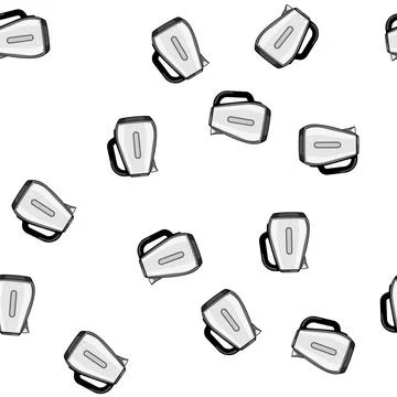 Pattern water kettle electric cartoon vector Stock Illustration