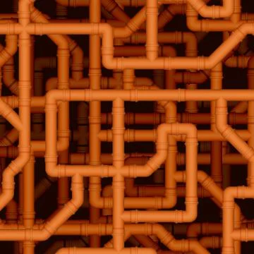 Pattern from a water pipe. 스톡 일러스트