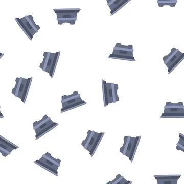 Pattern water plastic tank cartoon vector 库存插图