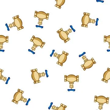 Pattern water plumbing valve cartoon vector Stock Illustration