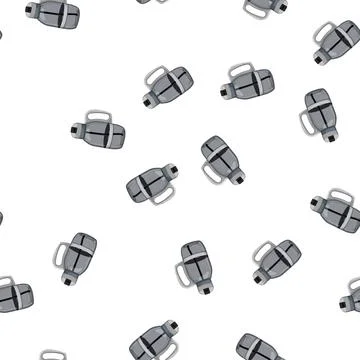 Pattern water sport drinking bottle cartoon vector Stock Illustration
