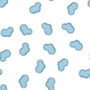 Pattern water top view pool cartoon vector 스톡 일러스트