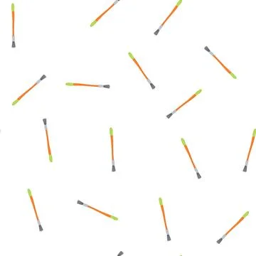 Pattern watercolor brush paint tool cartoon vector Stock Illustration