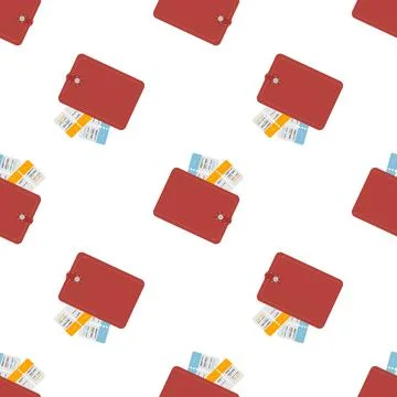 Pattern of watermelon slices on a green background Stock Illustration