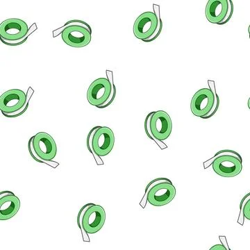 Pattern waterproof pipe seal tape cartoon vector Stock Illustration