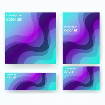 Pattern wave electro theme business for print Stock Illustration