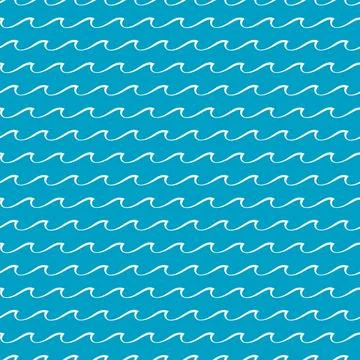 Pattern waves, water of ocean or sea background 스톡 일러스트