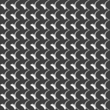 Pattern with wavy, billowy intersecting lines. Grid of irregular lines perfec Stock Illustration