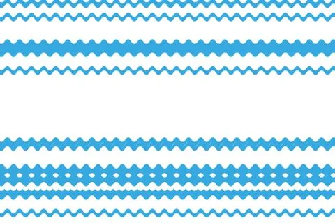Pattern with wavy lines. Blue background. Vector illustration 스톡 일러스트