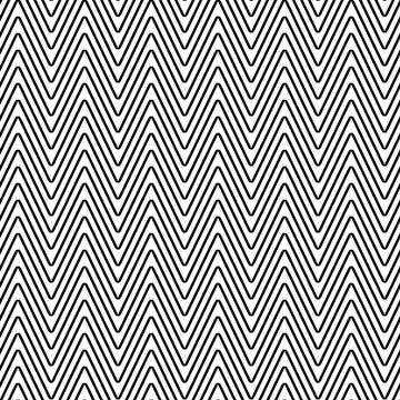 Pattern with wavy lines Stock Illustration