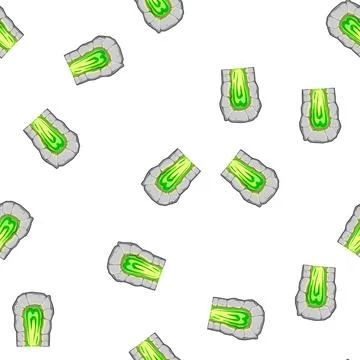 Pattern way magic door portal cartoon vector 스톡 일러스트