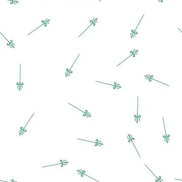 Pattern weapon trident magic cartoon vector 스톡 일러스트