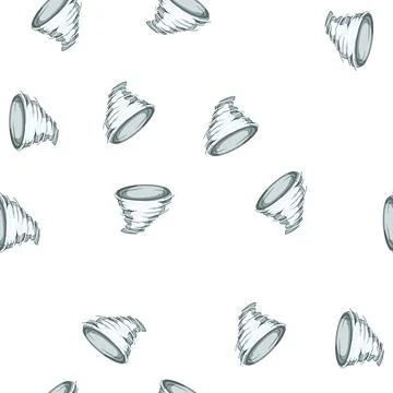Pattern weather tornado cartoon vector 스톡 일러스트