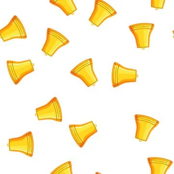 Pattern web bell cartoon vector color sign イラスト素材