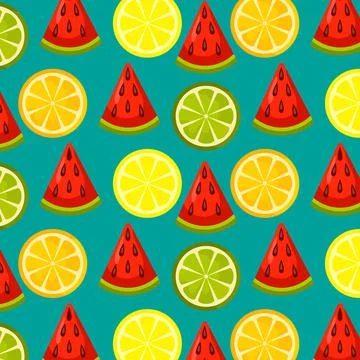Pattern web pattern lemons background texture - Vector Stock Illustration
