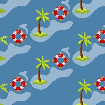 Pattern web pattern palm trees background texture - Vector Illustration