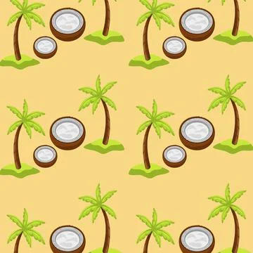 Pattern web pattern palm trees background texture - Vector Stock Illustration