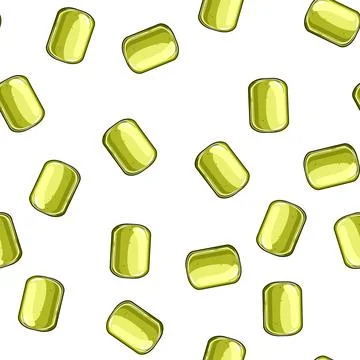 Pattern website glass button cartoon vector Stock Illustration
