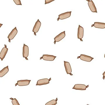 Pattern weight sand bag cartoon vector Stock Illustration