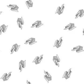 Pattern welding steel beam cartoon vector Stock Illustration