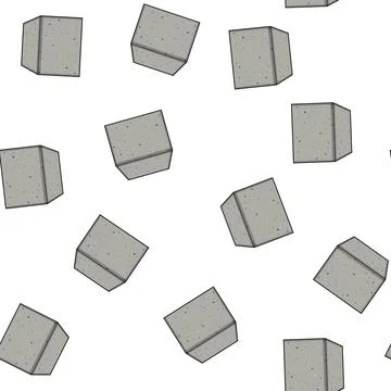 Pattern whiskey ice cubes reusable cartoon vector Stock Illustration