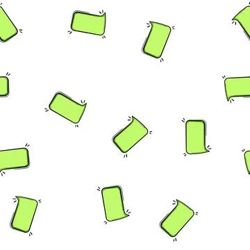 Pattern whisper comic speech bubble cartoon vector 스톡 일러스트