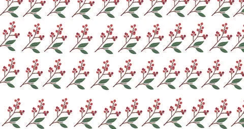 Pattern white background floral flowers spring print graphic summer leaves Illustrazione stock