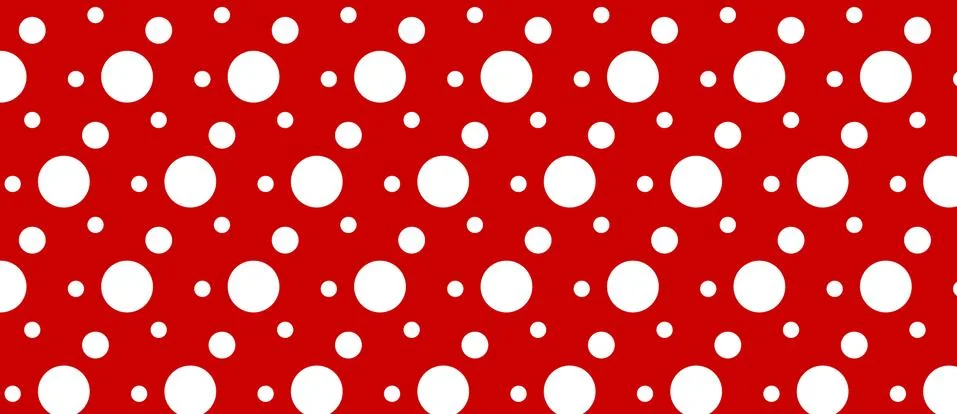 A pattern with white circles of different sizes Stock Illustration