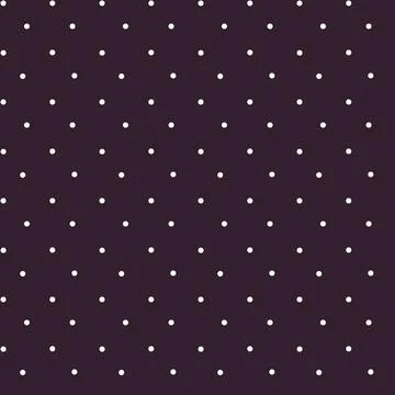 Pattern of white dots against a deep purple background creating a modern, s.. Stock Illustration