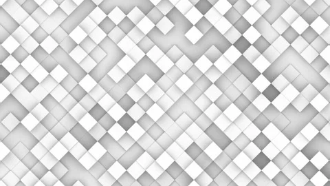 Pattern of white moving white cubes. Seamless loop. Video stock 121425890