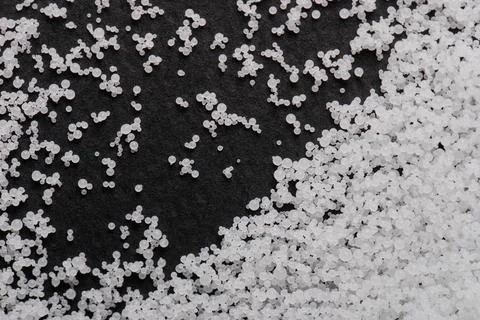 Pattern of white pvs balls Stock Photos
