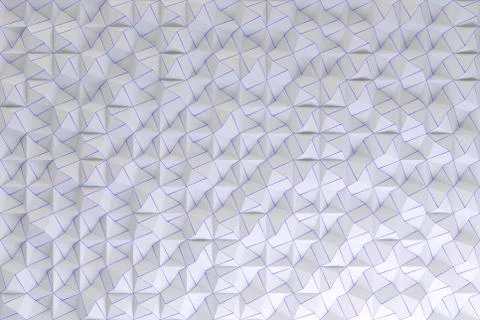 Pattern of white pyramid shapes 스톡 일러스트