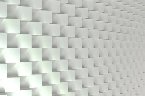 Pattern with white rectangular shapes Illustrazione stock