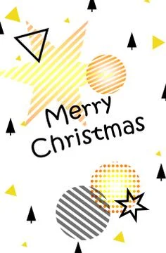 Pattern with white square on black background Stock Illustration