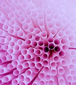 Pattern of white straw for background Stock Photos